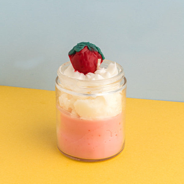 Sugared Strawberry Candle Recipe