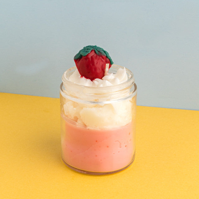 Sugared Strawberry Candle Recipe