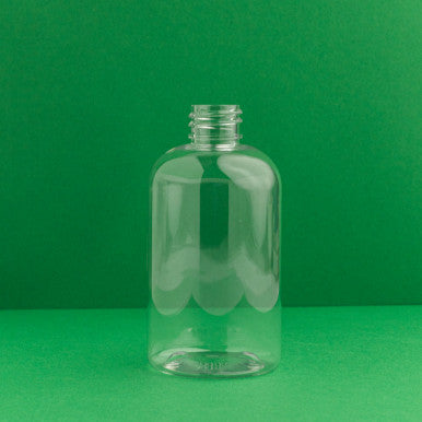 2 oz Clear Boston Round Plastic Bottle