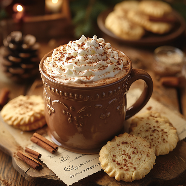 Hot Cocoa and Butter Cookie Fragrance Oil fragrance oil bottle - Zoom Media 1