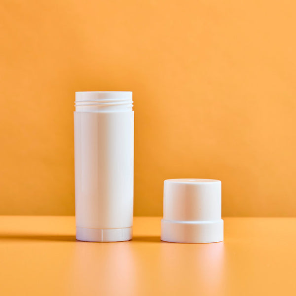 2 oz. Twist Tube with Lid- White
