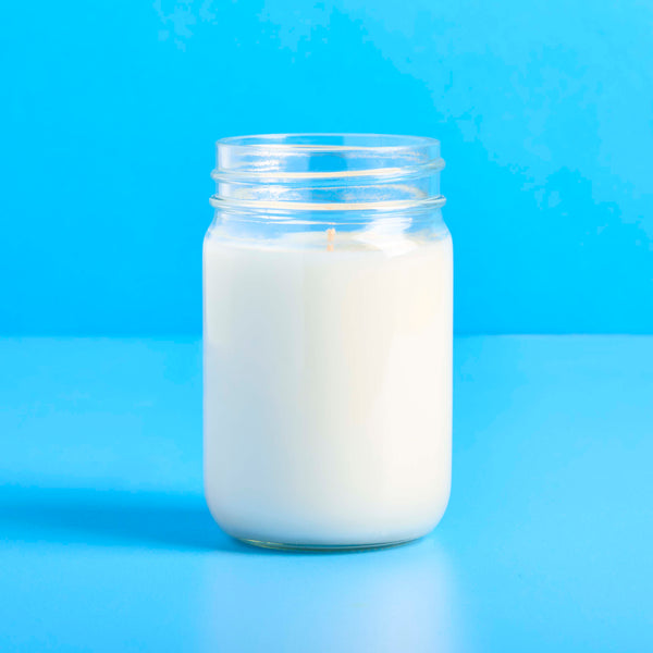 12 oz Smooth Sided Mason Jar lifestyle product image - Zoom Media 2