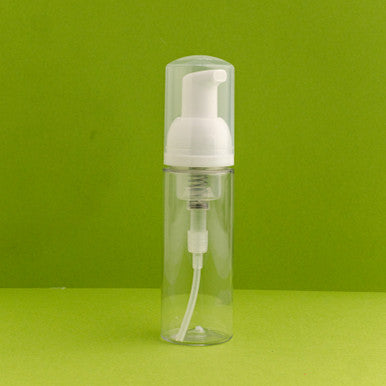 50 ml Clear Foaming Soap Bottle with Pump - Zoom Media 1
