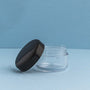 6 ml Clear Lip Balm, Eyeshadow Containers with Black Lid fragrance oil bottle - Zoom Thumbnail Media 1