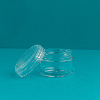 6 ml Clear Lip Balm, Eyeshadow Container with Clear Lid