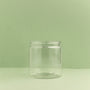 8 oz. Clear Plastic PET Cosmetic Jar