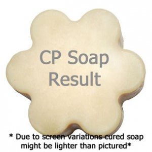 Apple Pie Fragrance Oil (Our Old Version) in cold process soap color testing