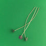 CD 10 Candle Wicks - Pretabbed fragrance oil bottle
