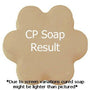 Chocolate & Amber Fragrance Oil in cold process soap color testing