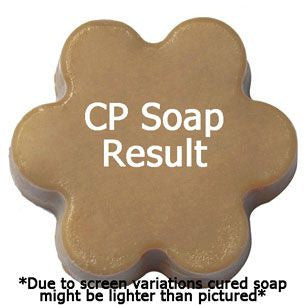 Cinnanut Columbian Cafe Fragrance Oil in cold process soap color testing