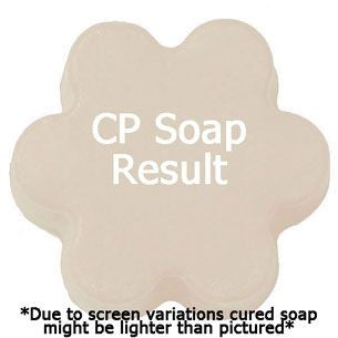 Coconut Cabana Fragrance Oil in cold process soap color testing - Zoom Media 2