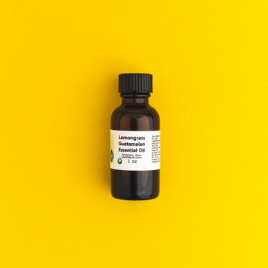 Guatamalan Lemongrass Essential Oil - 100% Pure fragrance oil bottle - Zoom Media 1