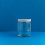 6 oz. Straight Sided Glass Jars With White Lids