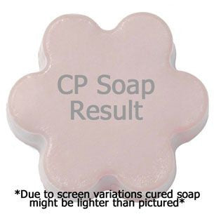 Torrential Rains Fragrance Oil in cold process soap color testing
