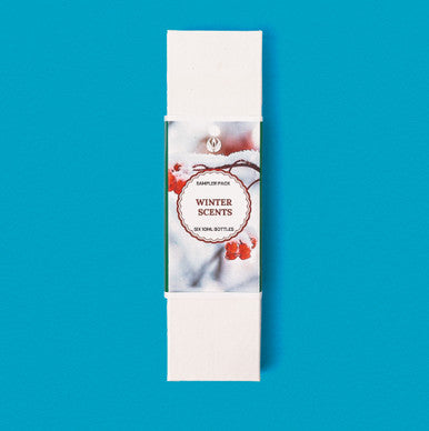 Winter Scents Sampler Pack fragrance oil bottle - Zoom Media 1