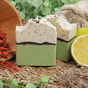 Oakmoss Sandalwood Layered Cold Processed Soap Recipe