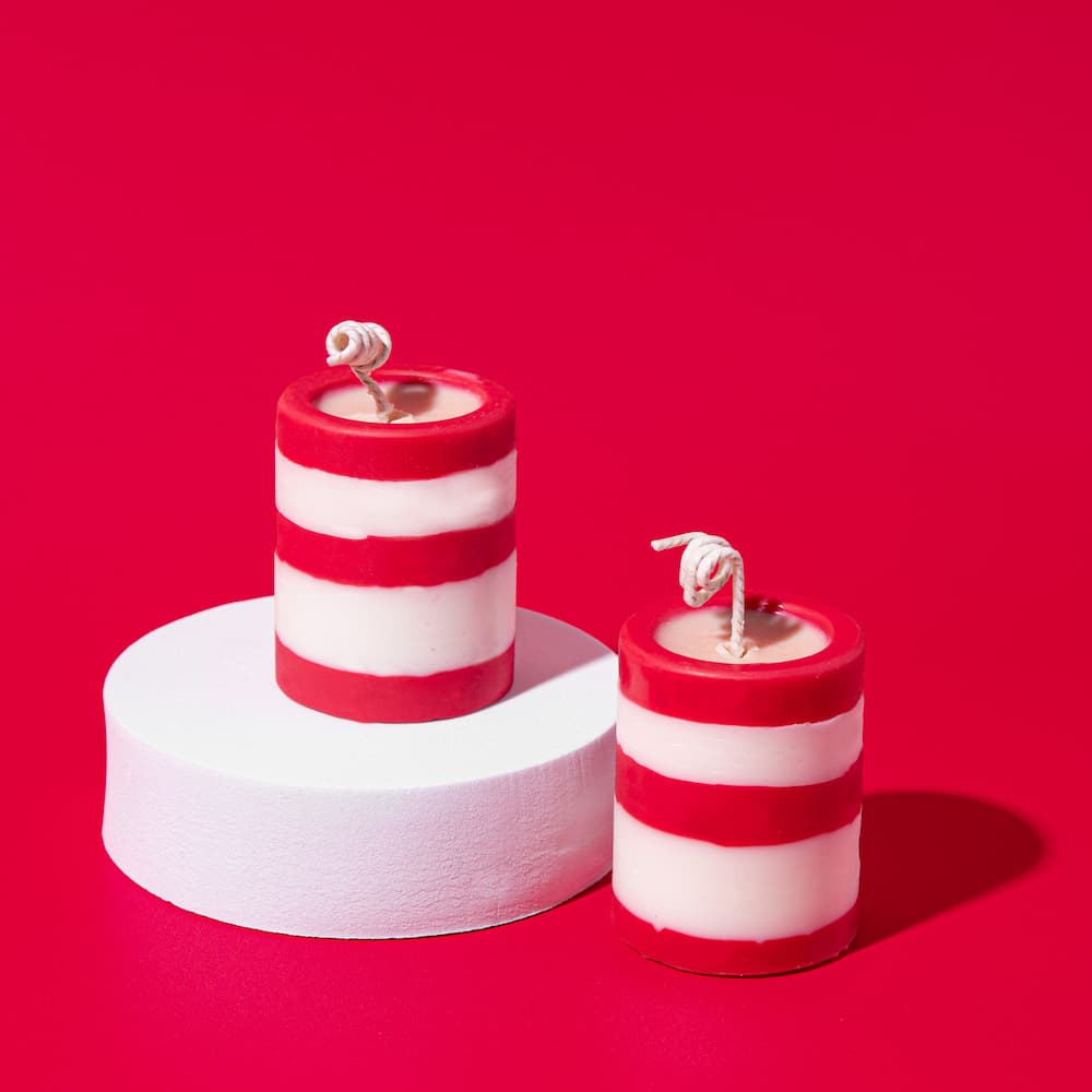 Peppermint Mocha Candles