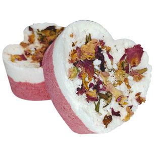 Foaming Rose Petal Bath Bombs Recipe
