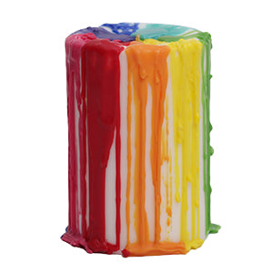 Rainbow Pillar Candle Recipe