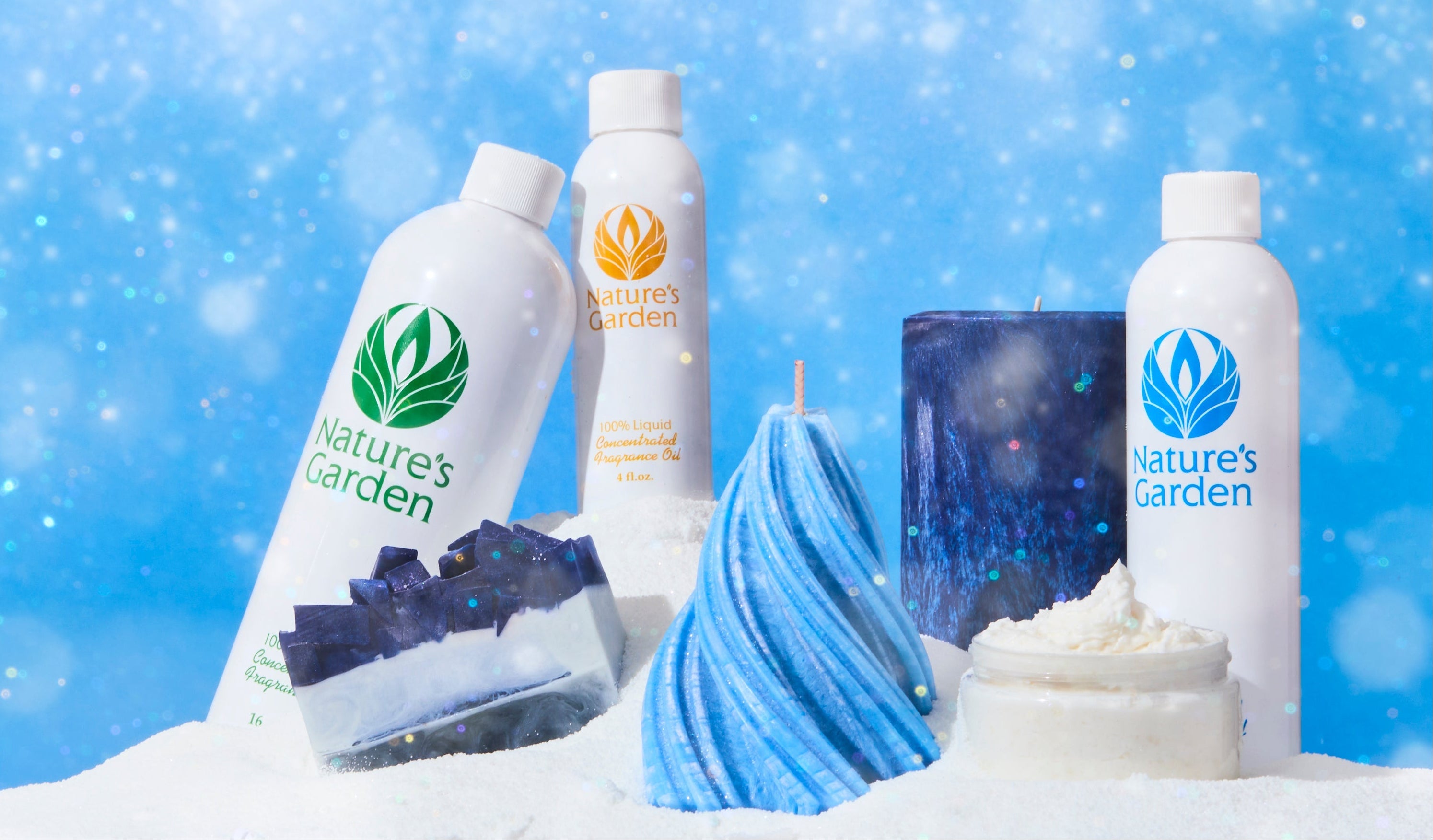 Snowed In collection of crafting supplies