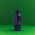 1 oz. Blue Plastic PET Bottles