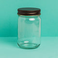 12 oz. Smooth Mason Jars with Bronze Lids