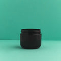 2 oz. Black Plastic Double Wall Cosmetic Jars