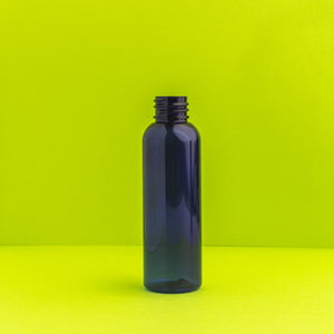 2 oz. Blue Plastic PET Bullet Bottle