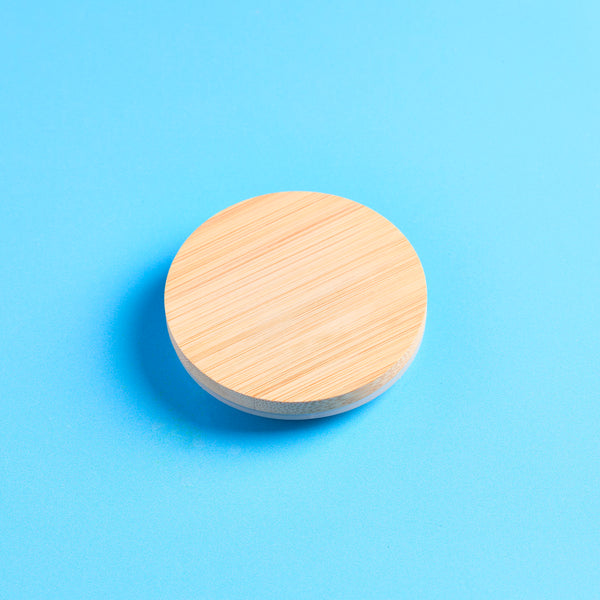 Bamboo Candle Jar Lids - Zoom Media 1