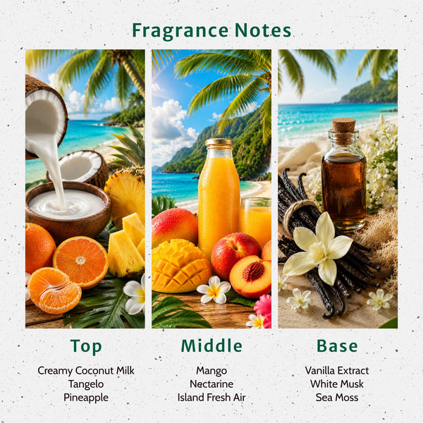 Coconut Coast Fragrance Oil - Zoom Media 2