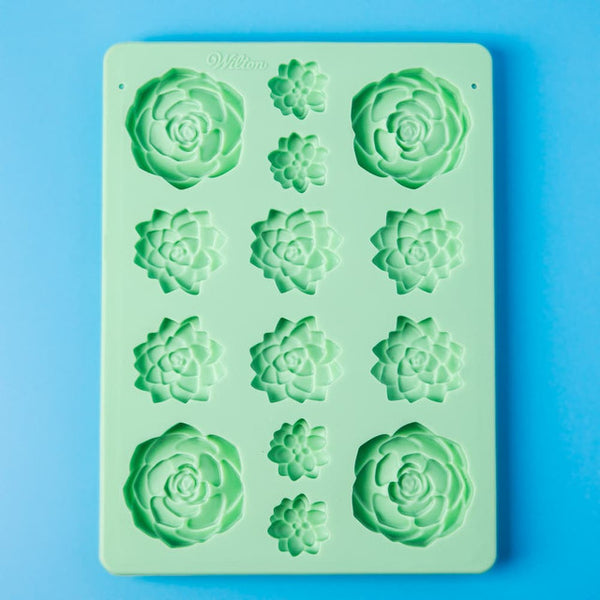 Silicone Soap Mold- Succulents Mold