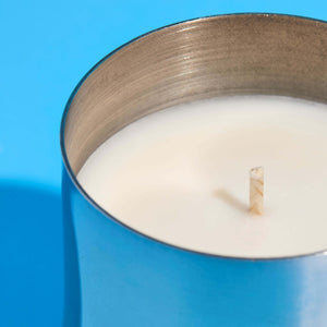 Candle Jar - Silver Stainless