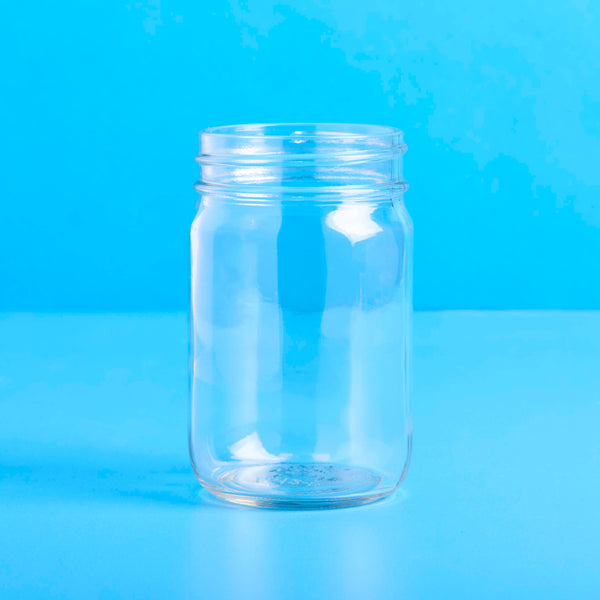 12 oz Smooth Sided Mason Jar