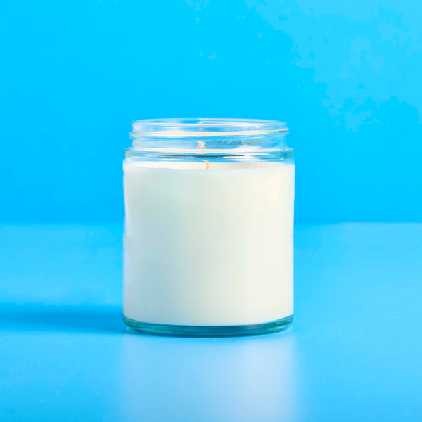 6 oz Straight Sided Glass Jar lifestyle product image - Zoom Media 2