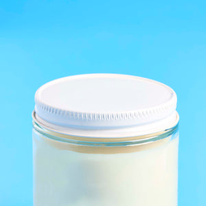 White Lid - 63/400 Continuous Thread