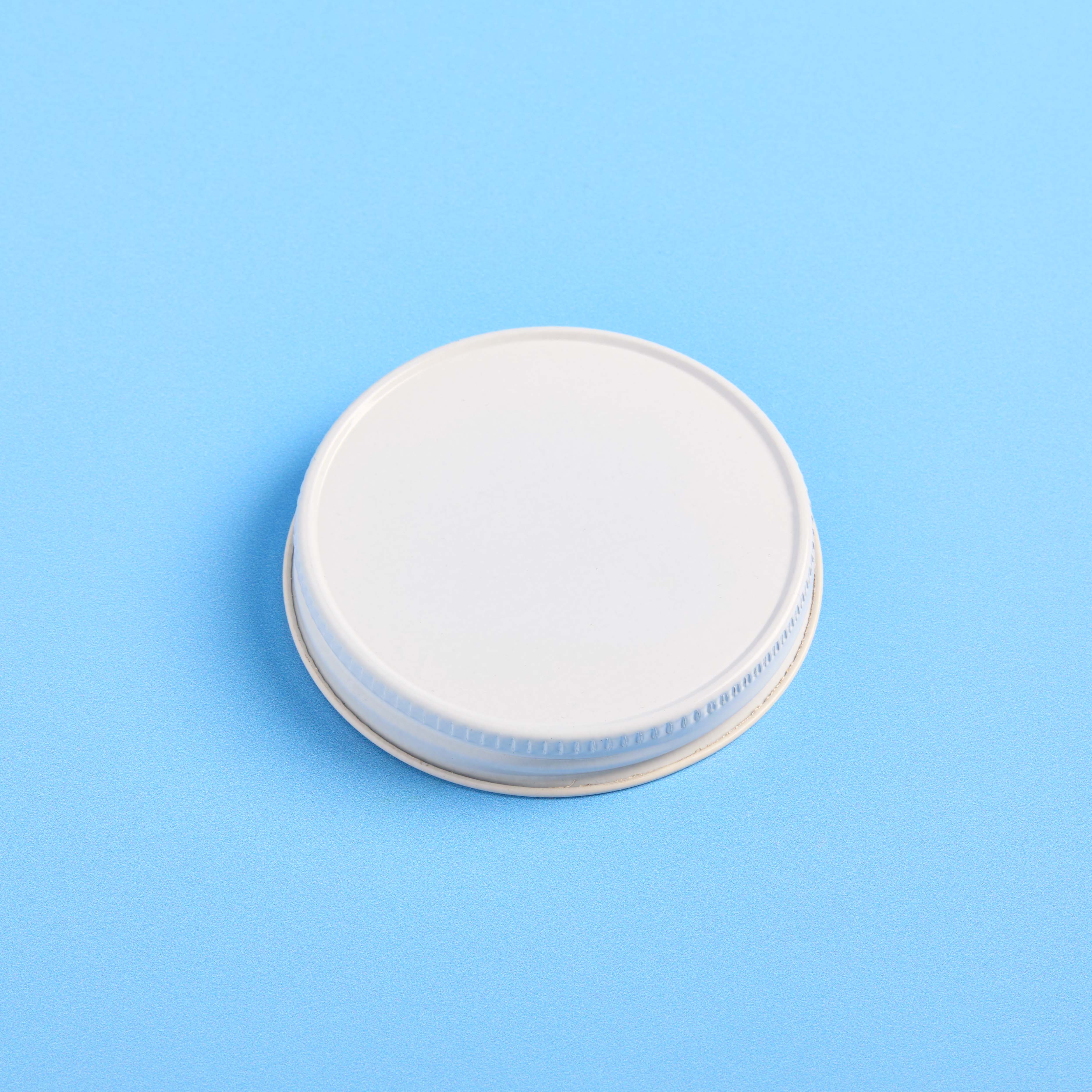 White Lid - 63/400 Continuous Thread - Lids & Tops - for Soap & Candle ...