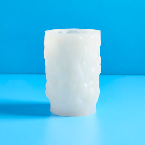 Floral Detail Pillar Silicone Mold