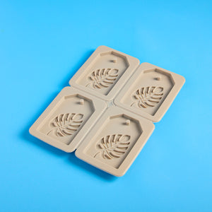 Botanical Leaf Tag Silicone Mold