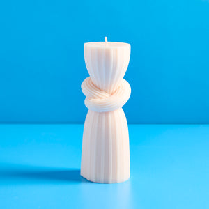 Artistic Knot Pillar Silicone Mold – Small