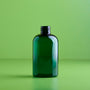 4 oz Green Boston Round Plastic Bottle - 20/410 - Zoom Thumbnail Media 1