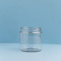 4 oz. Clear PET Plastic Cosmetic Jar