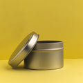 6 oz Deep Round Candle Tins with Lids
