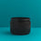 8 oz Black Double Walled Plastic Cosmetic Jars