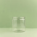 8 oz. Clear Plastic PET Cosmetic Jar