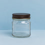 8 oz. Smooth Mason Jars with Bronze Lids