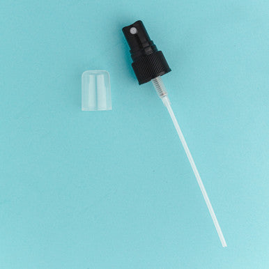 Black Fine Mist Sprayers 20/410 fragrance oil bottle