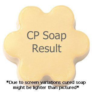 Blackberry Bling Bling Fragrance Oil in cold process soap color testing - Zoom Media 2