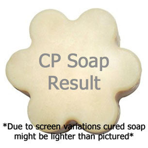 Golden Tropics Fragrance Oil in cold process soap color testing