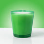 6 oz Green Glass Candle Jar (Case of 12)
