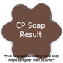 Lemon Poppyseed Fragrance Oil in cold process soap color testing